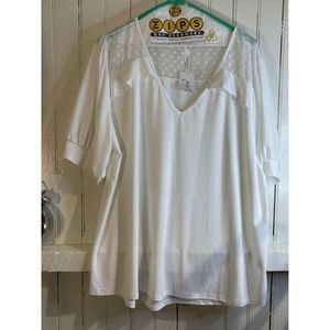 NWT NY Collection women’s 2X Blouson/Boho/peasant shirt!